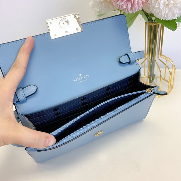 Kate Spade KB545 Reegan Crossbody IN Blue - Picture 5 of 7